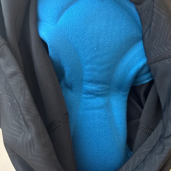 Pearl Izumi Select Womens Cycling Shorts Black Pinstripe Size M Long Length Bike - Picture 7 of 10